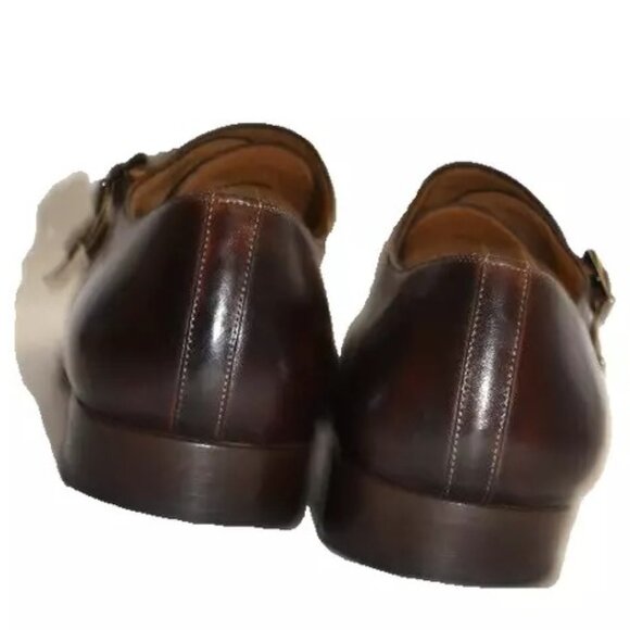 Magnanni Hafiz Double Strap Monk Shoe Brown 13 M US 20567 DD435 main image 5